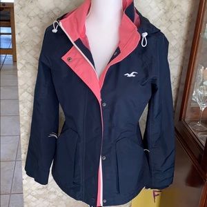 Hollister rain coat
